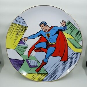 DC Comics Superman #1 50th Anniversary Limited Edition Collector Plate Decor